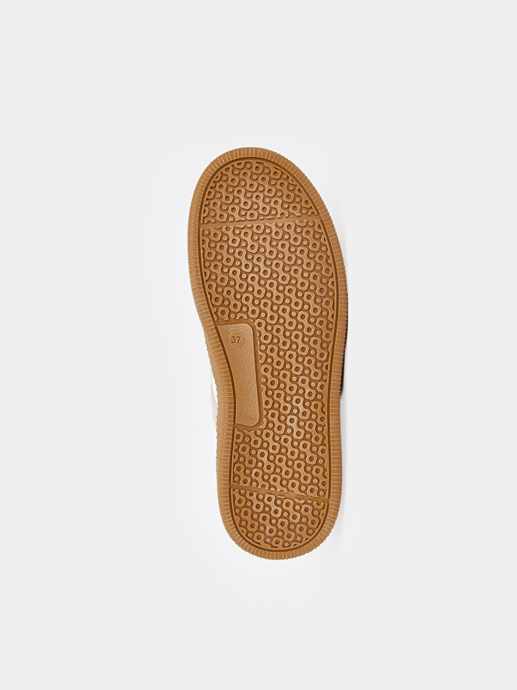 Beyaz Deri Görünümlü Kız Çocuk Spor Ayakkabı-3