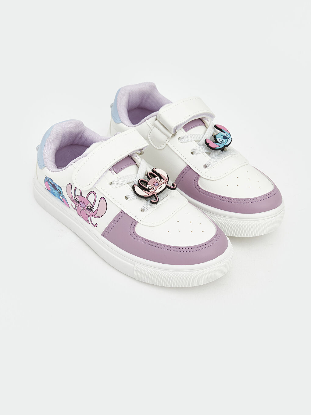 Karışık Lilo ve Stitch Baskılı Kız Bebek Spor Ayakkabı