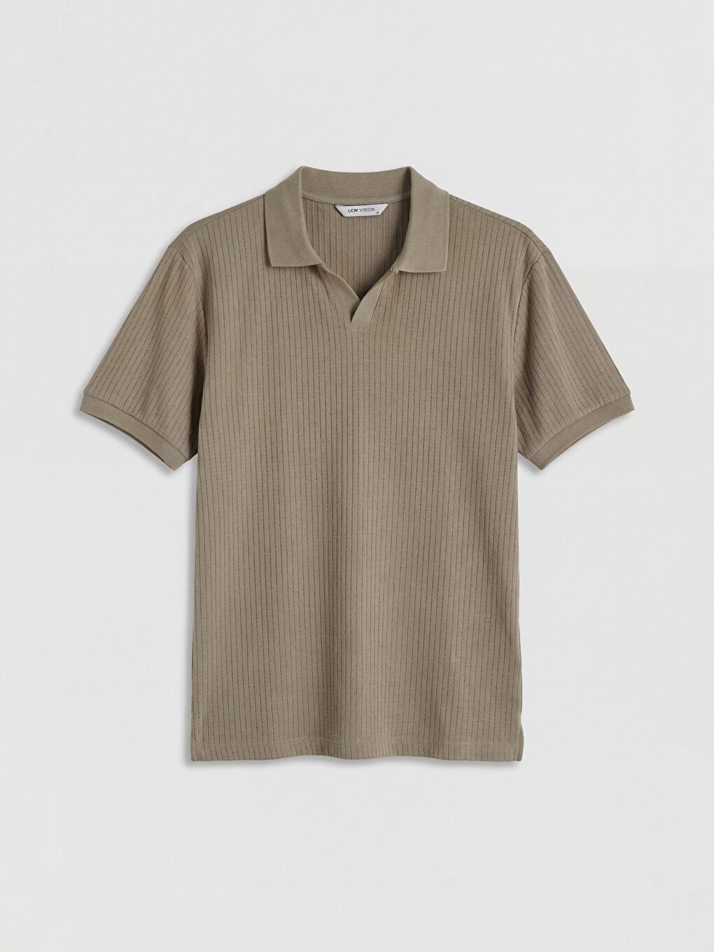 Polo Collar Men's T-Shirt-4