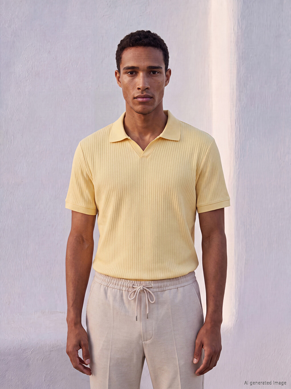 Polo Collar Men's T-shirt