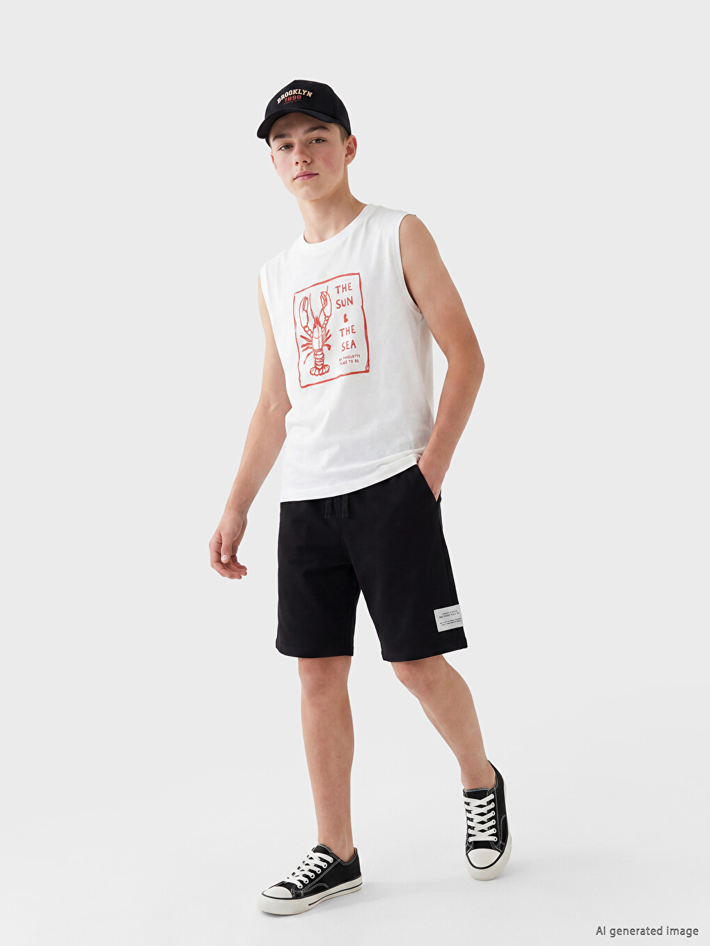 Drawstring Regular Fit Boys' Shorts
