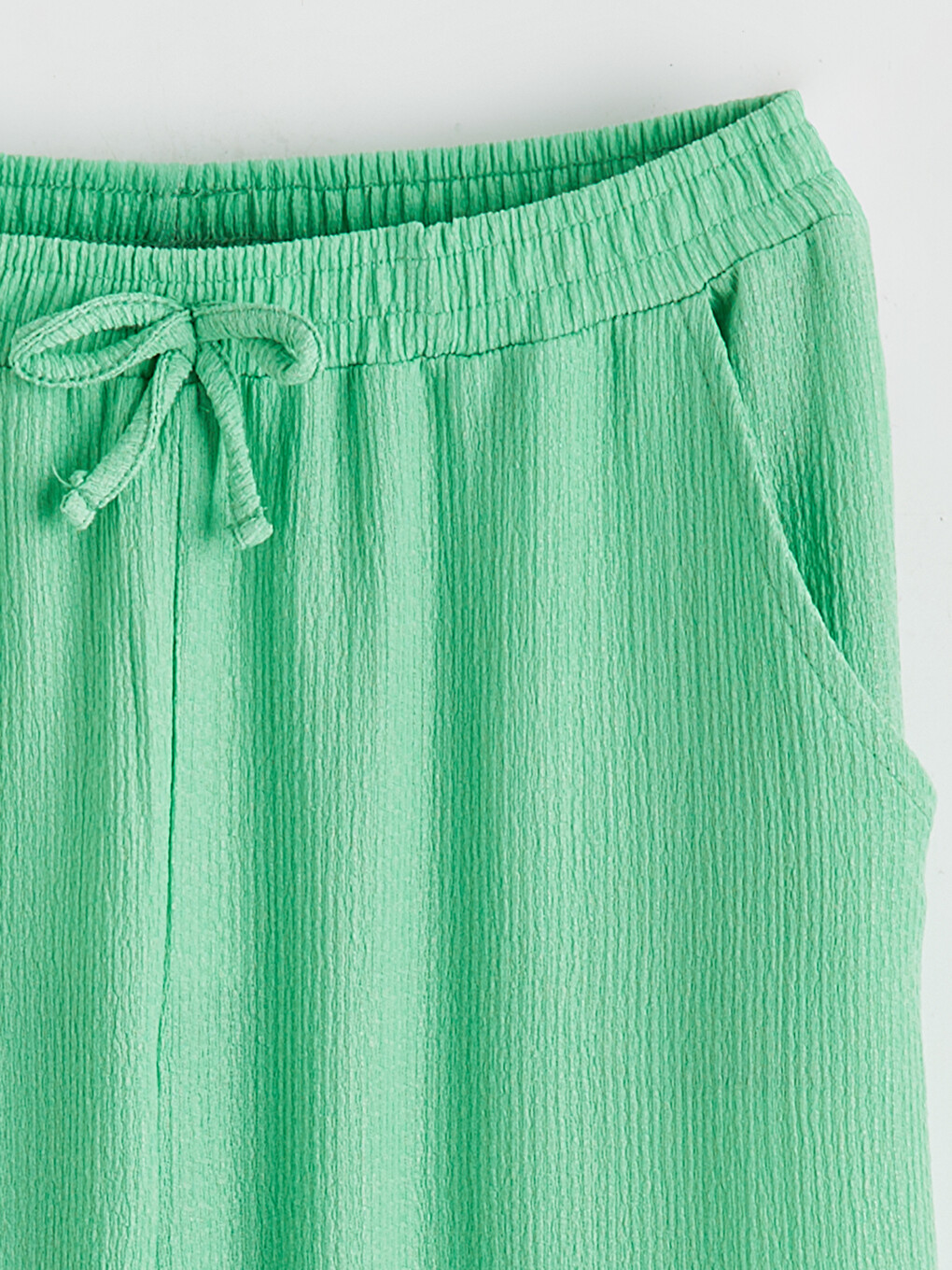 Girls' Wide-leg Sweatpants With Elastic Waistband-3