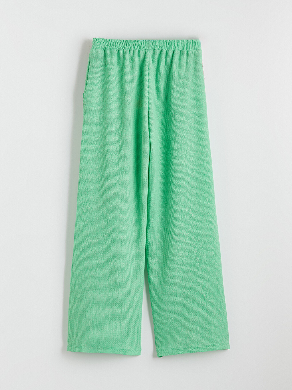 Girls' Wide-leg Sweatpants With Elastic Waistband-4