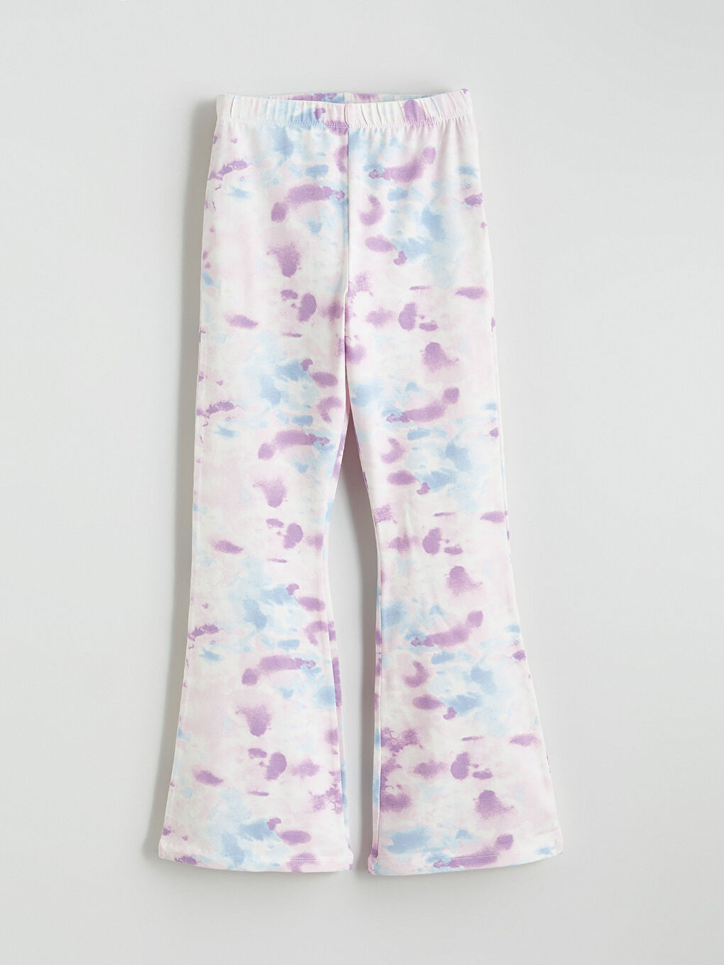 Elastic Waist Batik Patterned Spanish Leg Girls' Tights