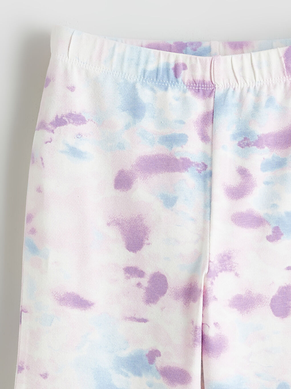 Elastic Waist Batik Patterned Spanish Leg Girls' Tights-1