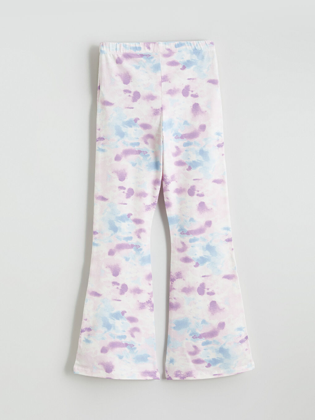 Elastic Waist Batik Patterned Spanish Leg Girls' Tights-2