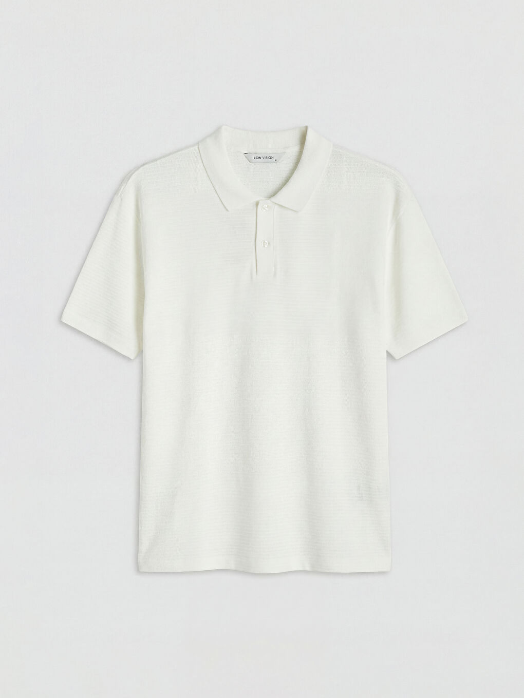 Ekru Polo Yaka Erkek Tişört