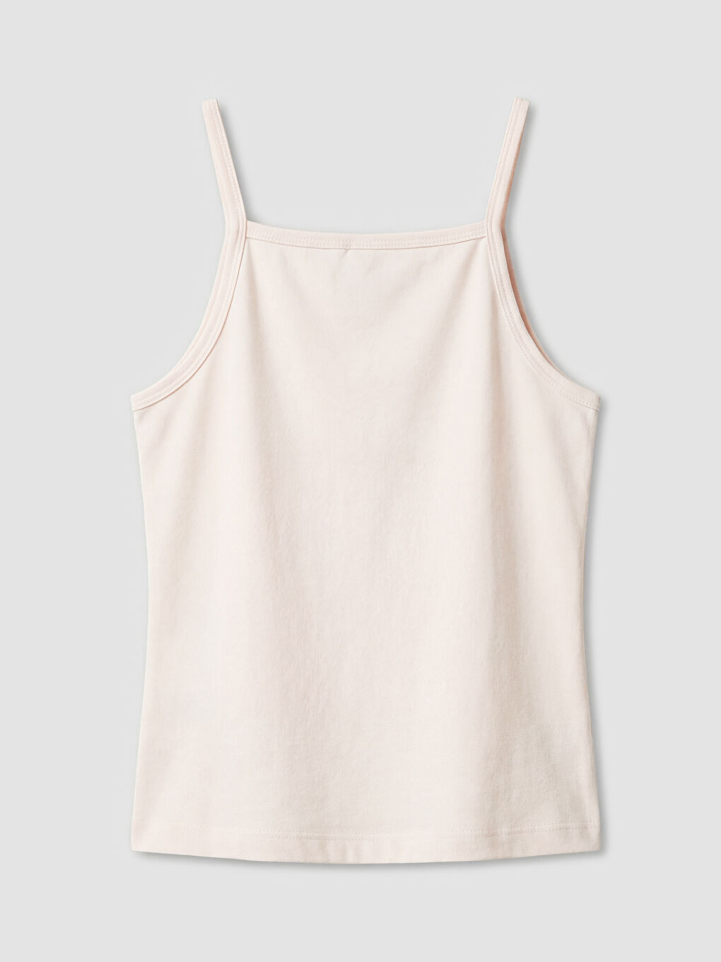 Pembe Hello Kitty Nakışlı İp Askılı Kız Çocuk Atlet-1