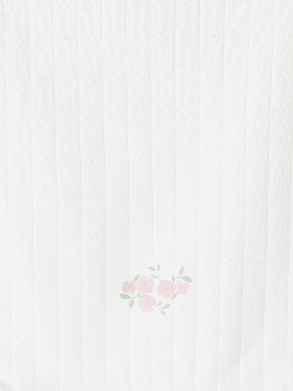 Ekru Kare Yaka Çiçekli İp Askılı Kız Çocuk Atlet-5