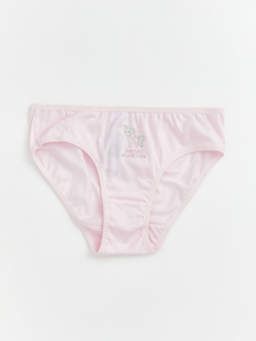 Pembe Baskılı Kız Çocuk Külot