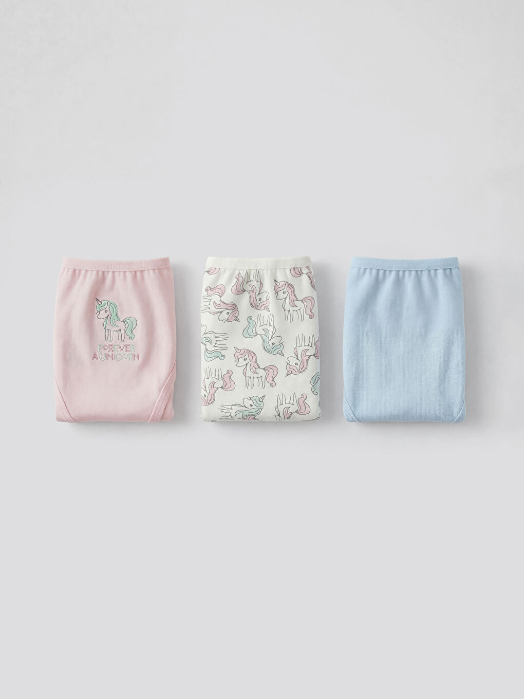 Baskılı Kız Çocuk Külot 3'lü