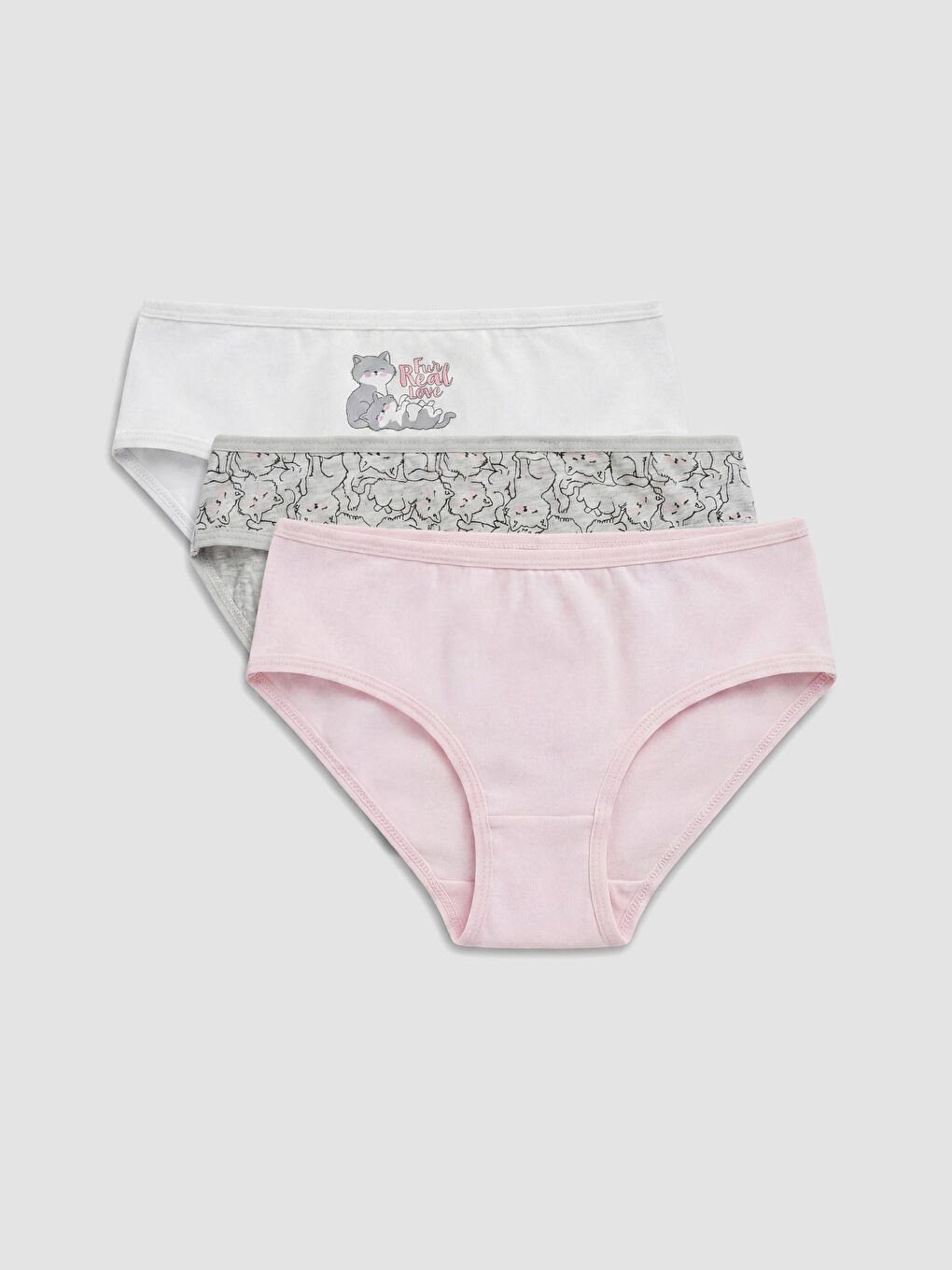 سراويل داخلية رمادي فتاة-4