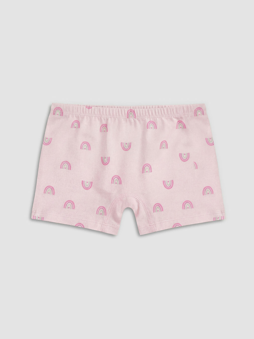 Pembe Kız Çocuk Boxer 3'lü-4