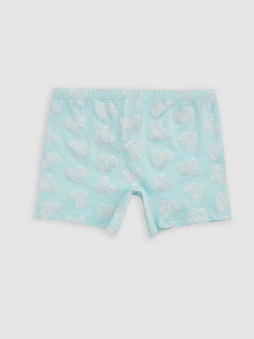 Mavi Kız Çocuk 3'lü Boxer-5