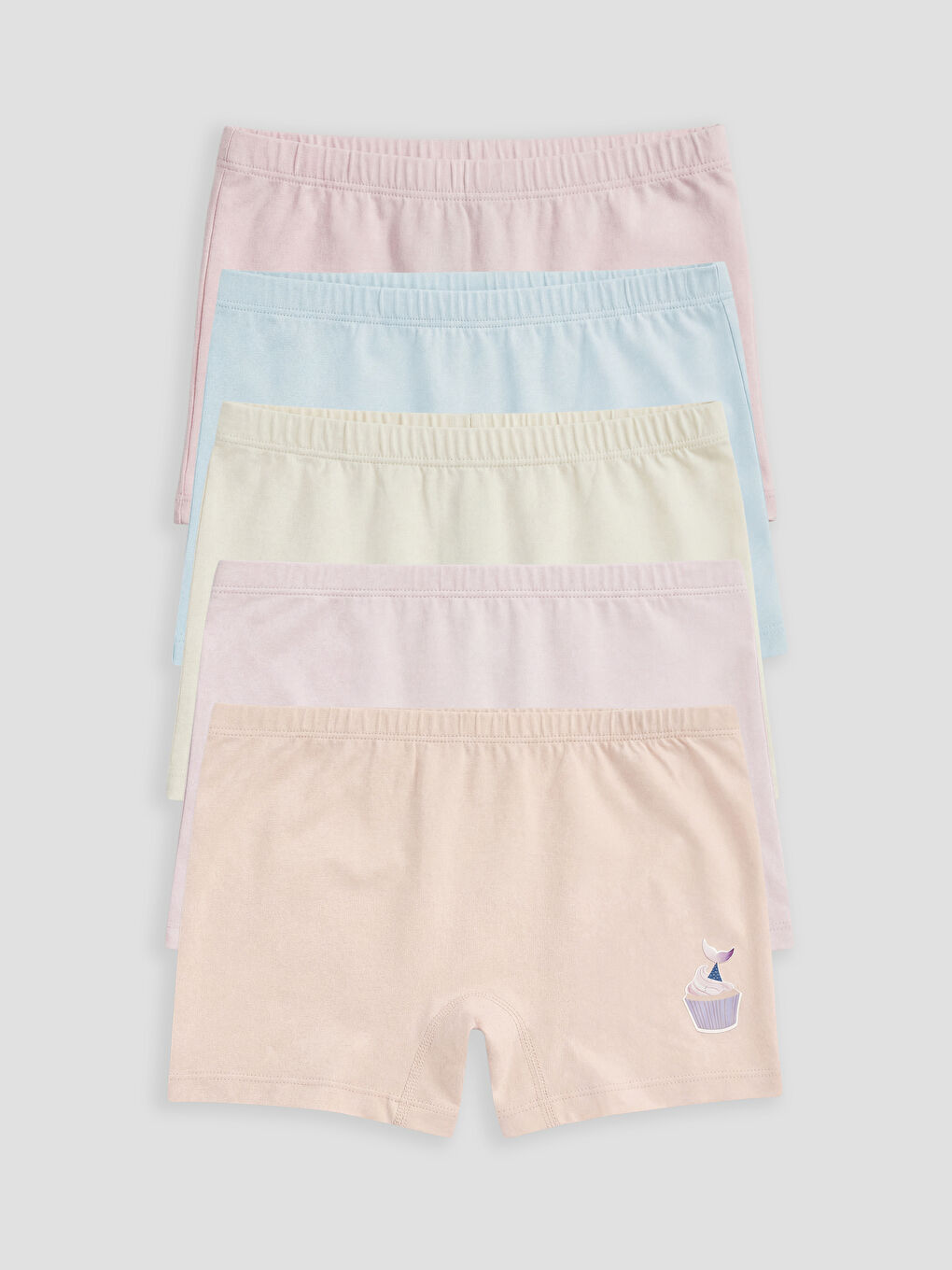 Girl ECRU Boxer Briefs-1