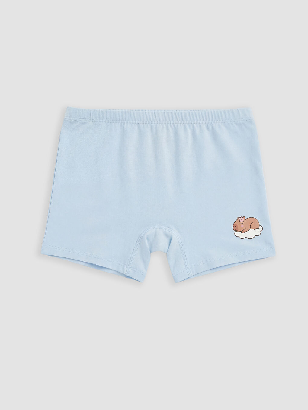 Pembe Kız Çocuk Baskılı Boxer 5'li-4