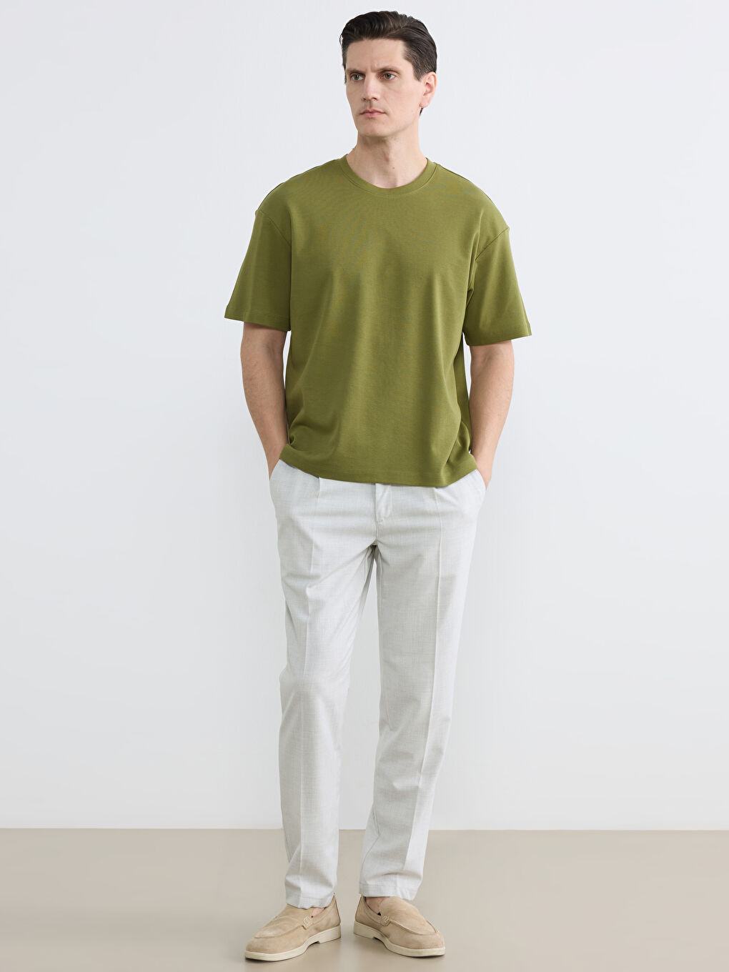 Crew Neck Men's T-Shirt-1