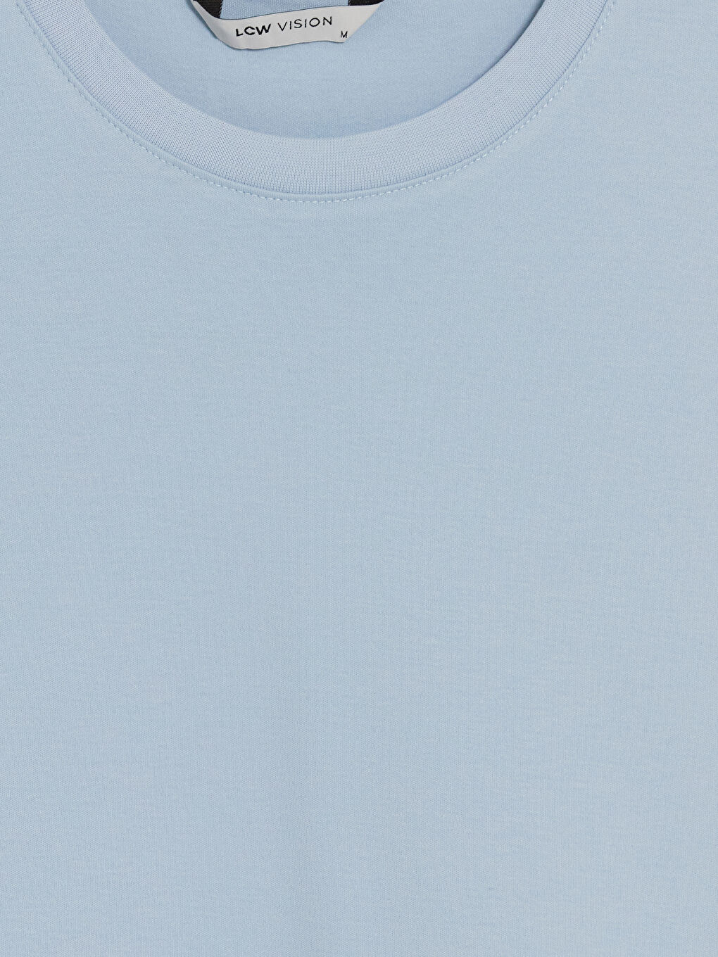 Mavi %100 Pamuk Loose Fit Basic Soft Touch Tişört-1