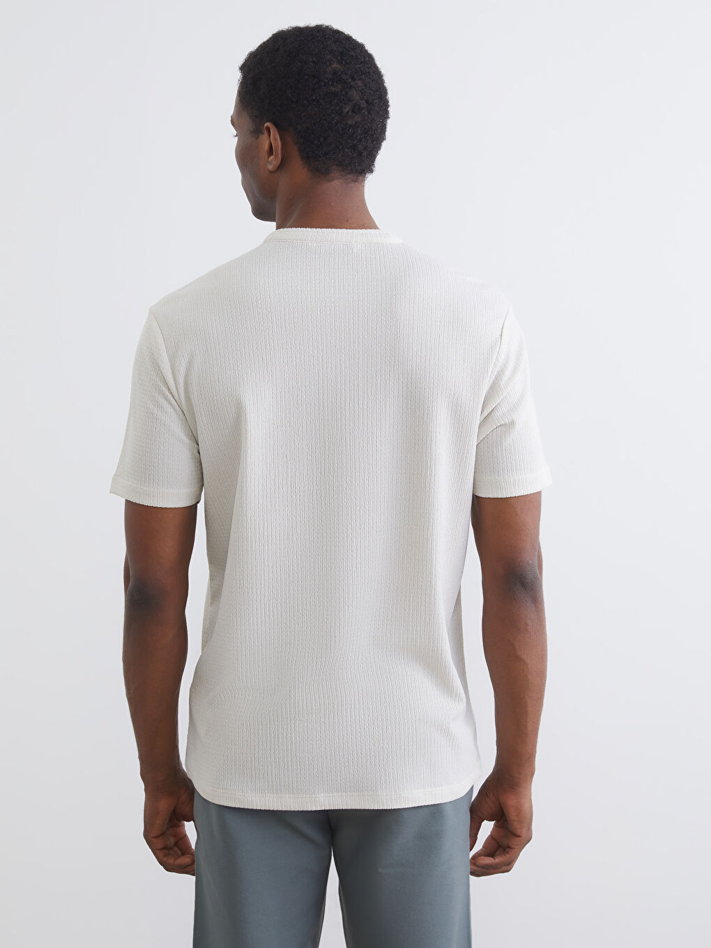 Man BEIGE T-Shirt-3