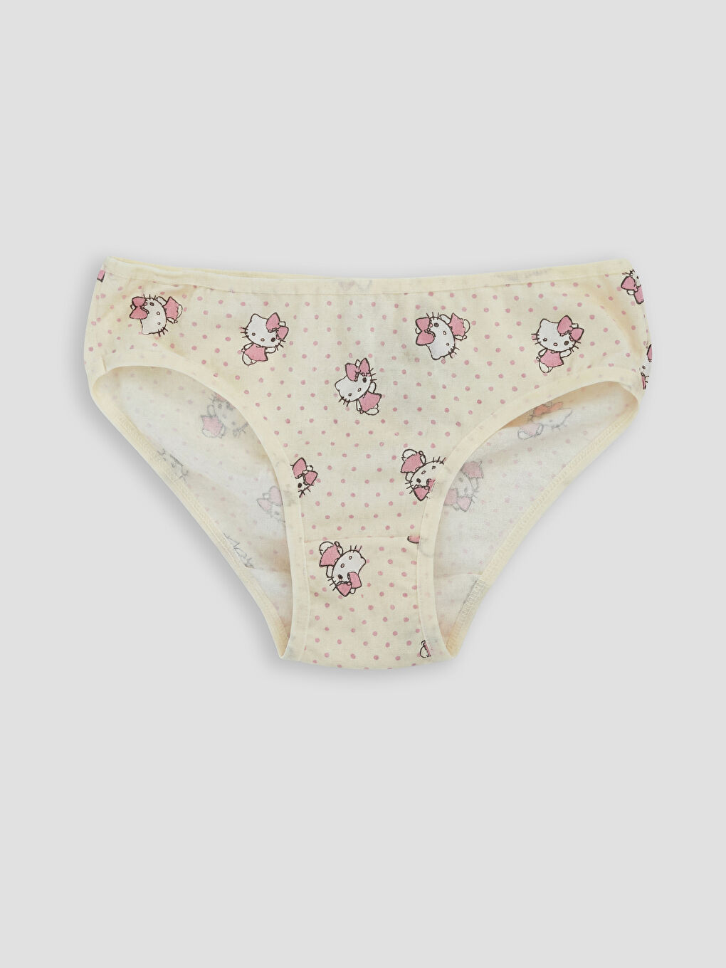 Sarı Hello Kitty Baskılı Kız Çocuk Külot
