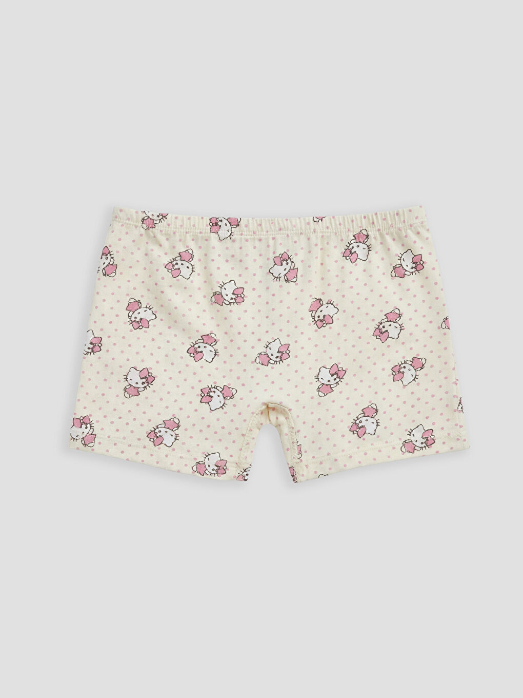 Sarı Hello Kitty Baskılı Kız Çocuk Boxer-1