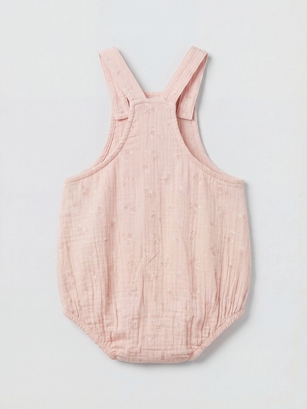 Baby Girls' Floral Dungarees and T-Shirt-2