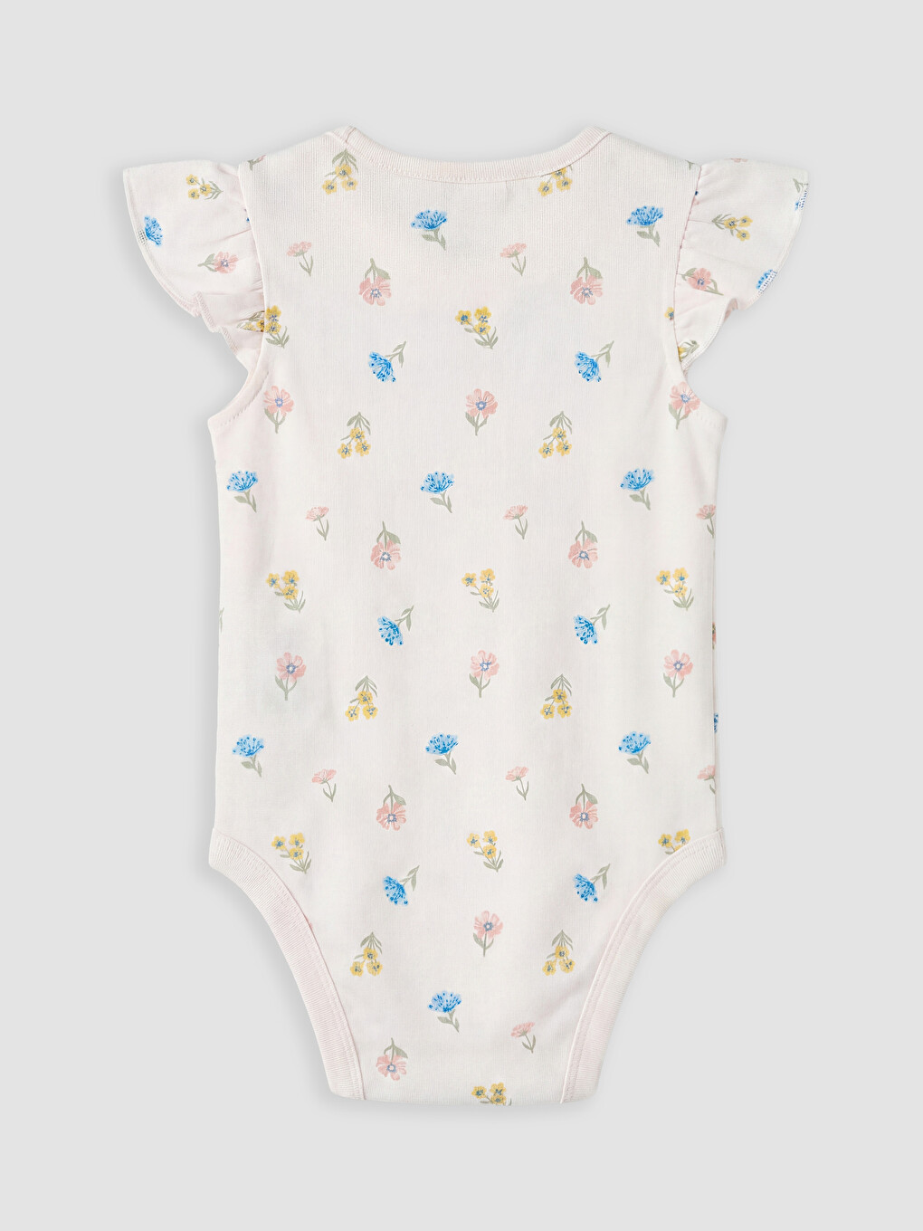 Body et Short Bébé Fille à Motif Floral-2