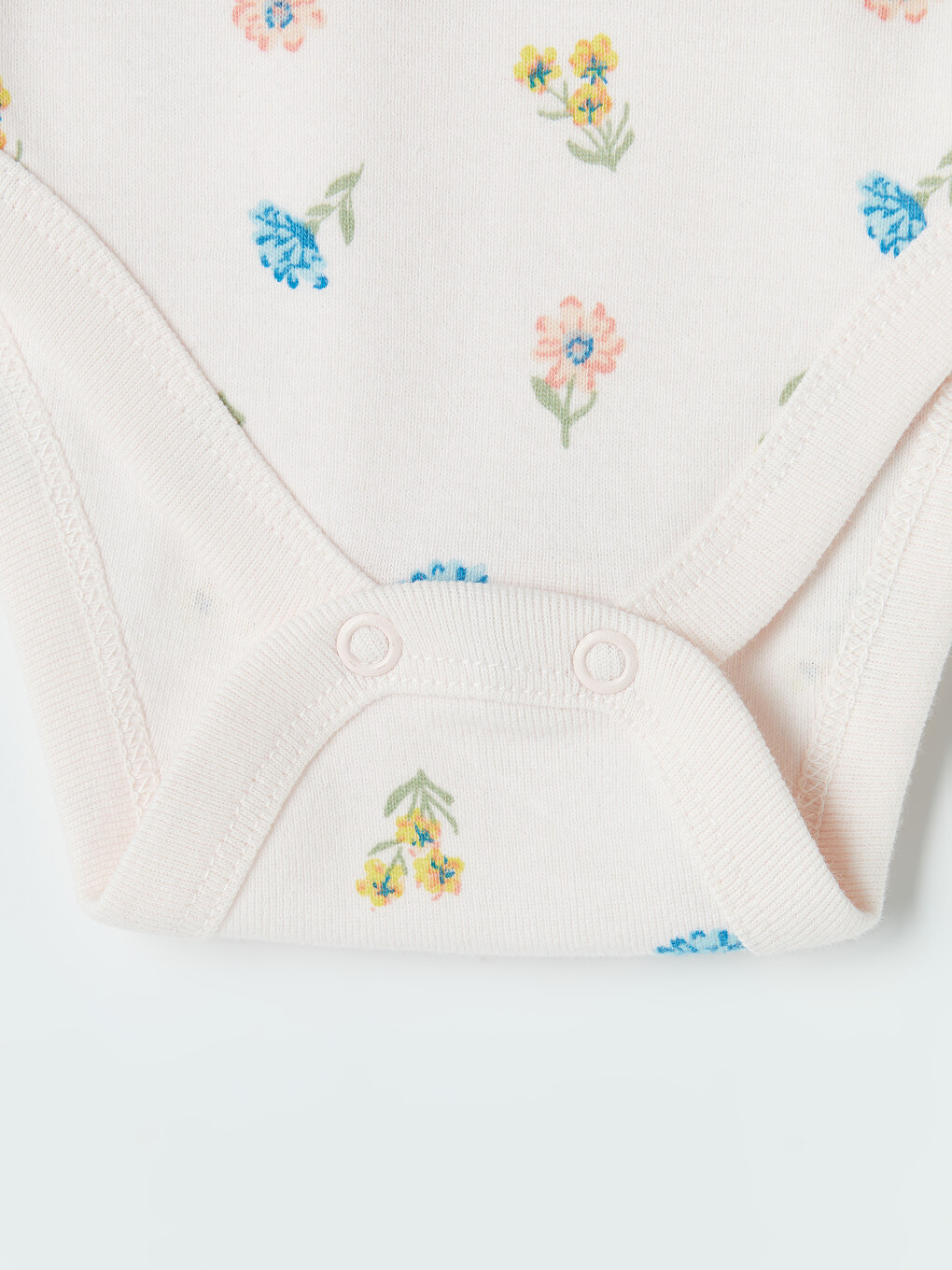 Body et Short Bébé Fille à Motif Floral-4