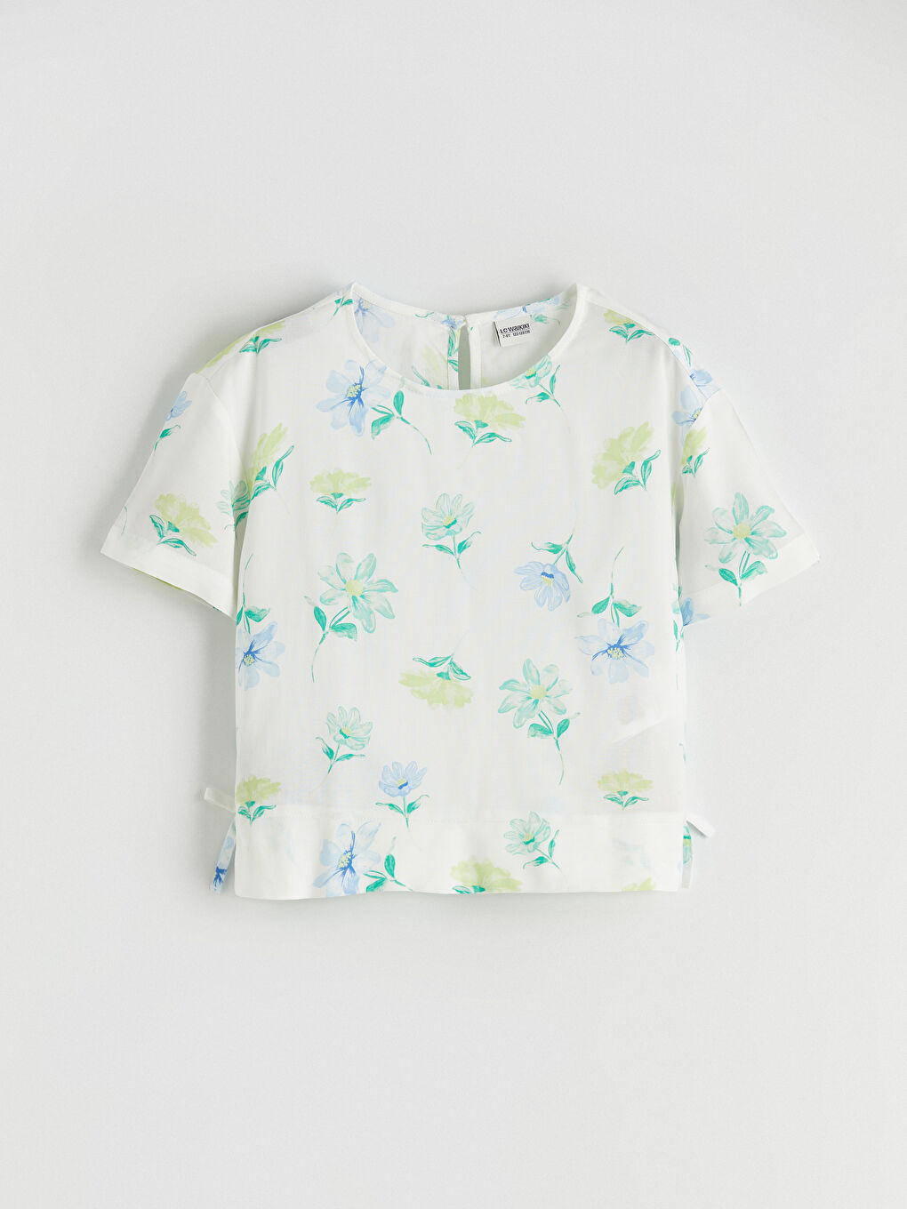Floral Girls' Blouse