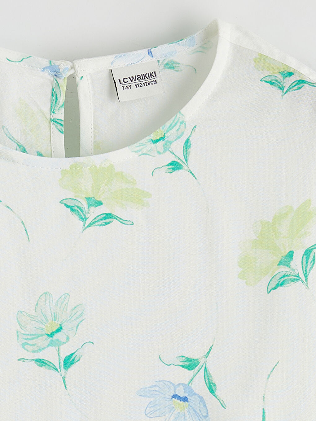 Floral Girls' Blouse-1