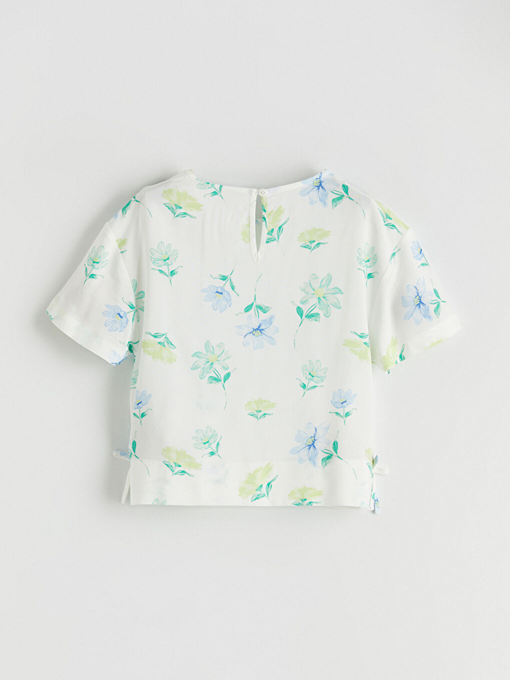 Floral Girls' Blouse-2