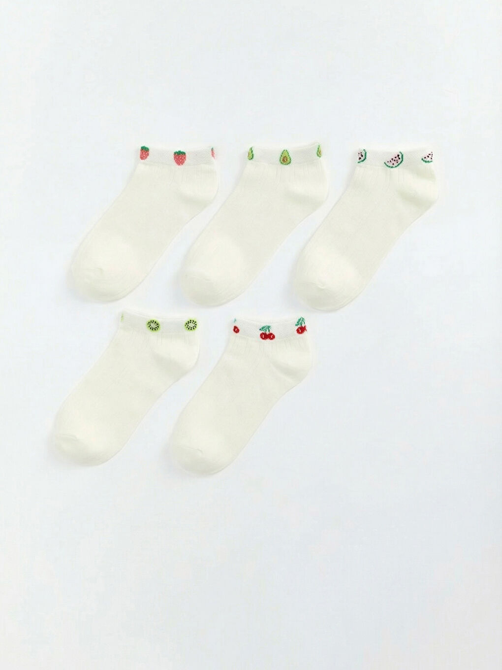 Woman ECRU Trainer Socks