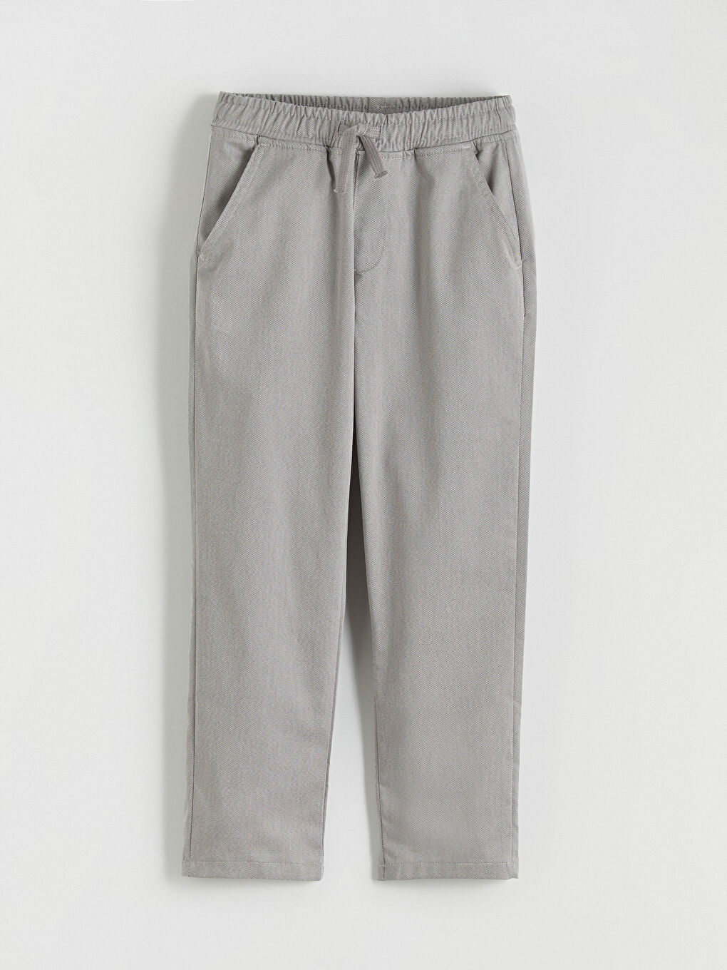 Bej Beli Lastikli Erkek Çocuk Pantolon