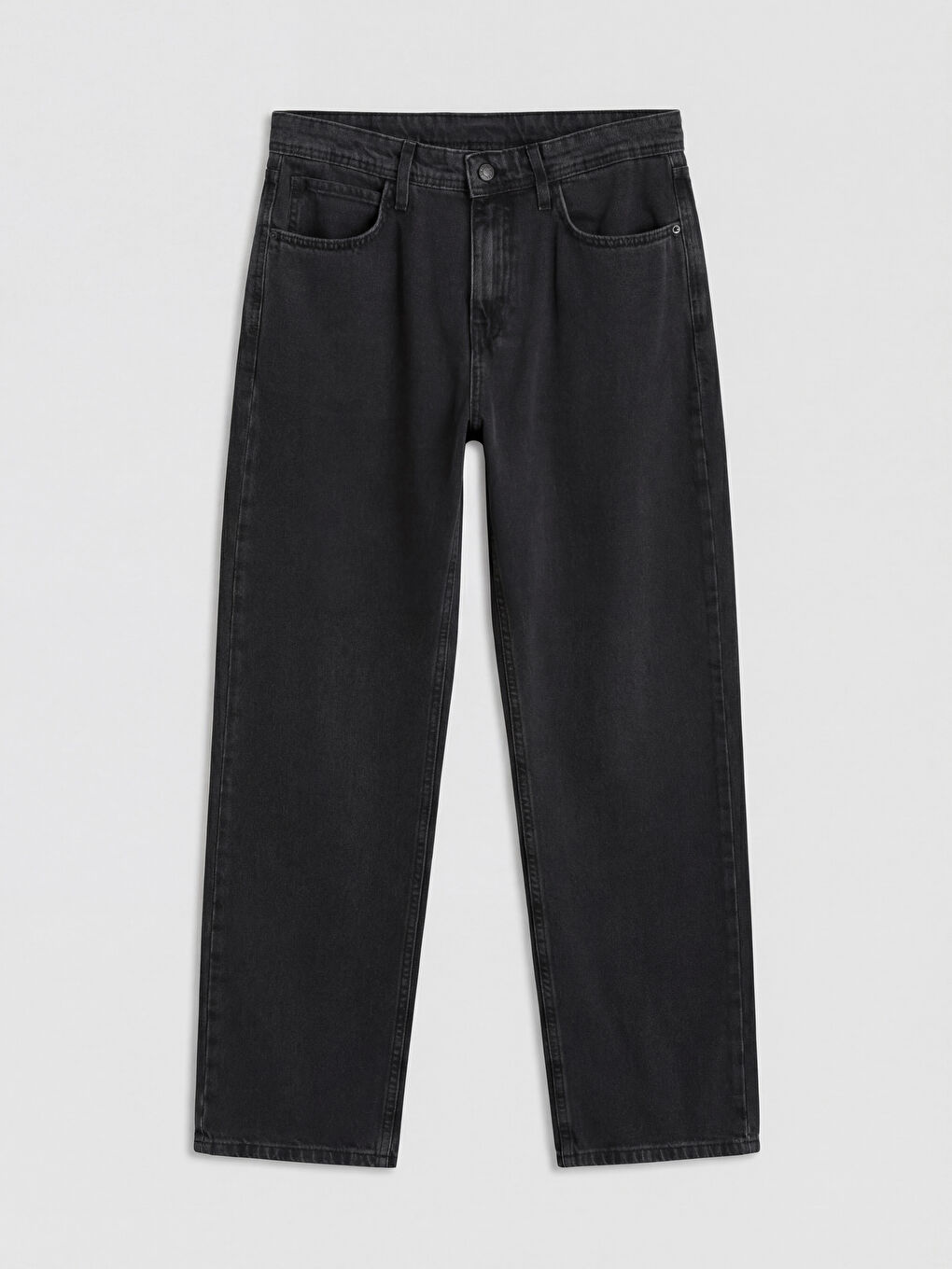 Gri 745 Baggy Fit Erkek Jean Pantolon