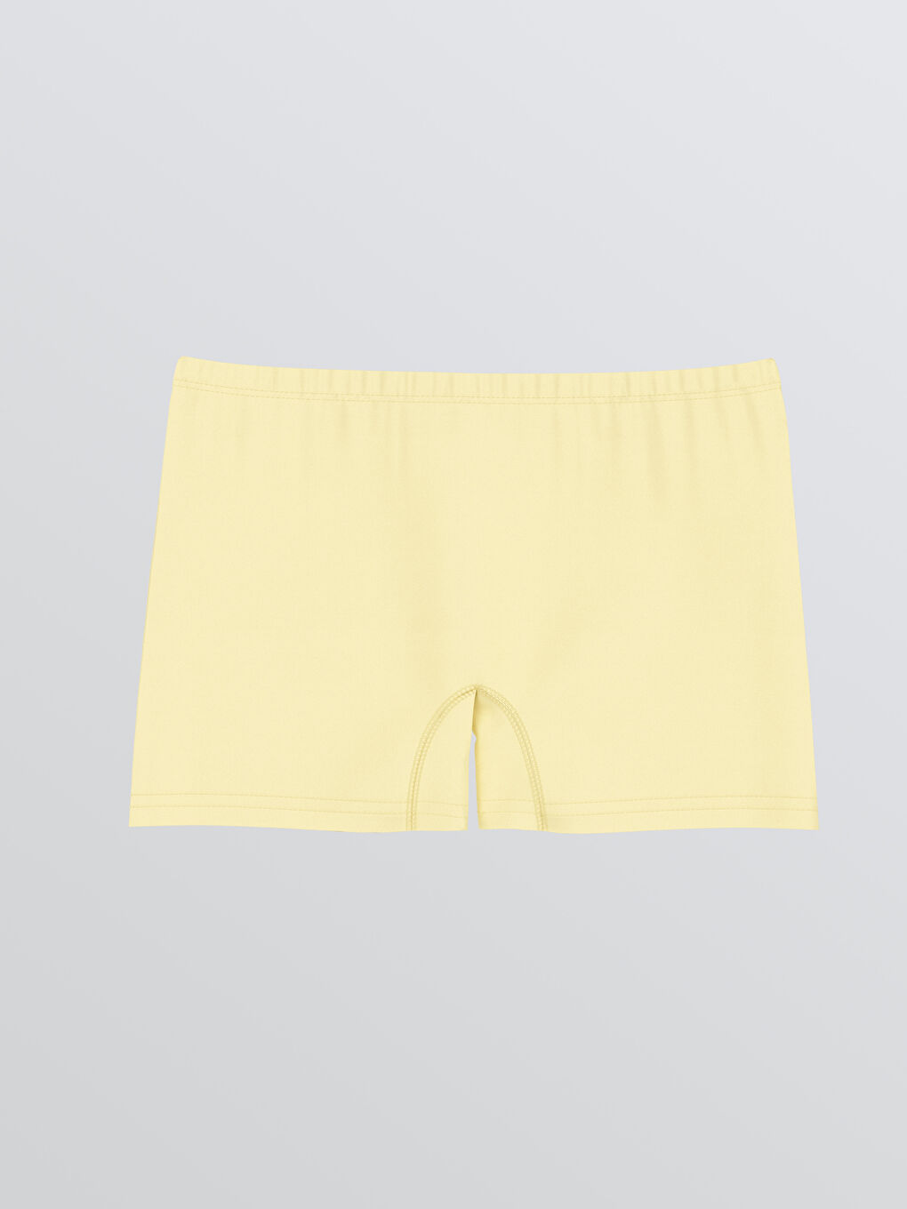 Sarı Beli Lastikli Kız Çocuk Boxer-1