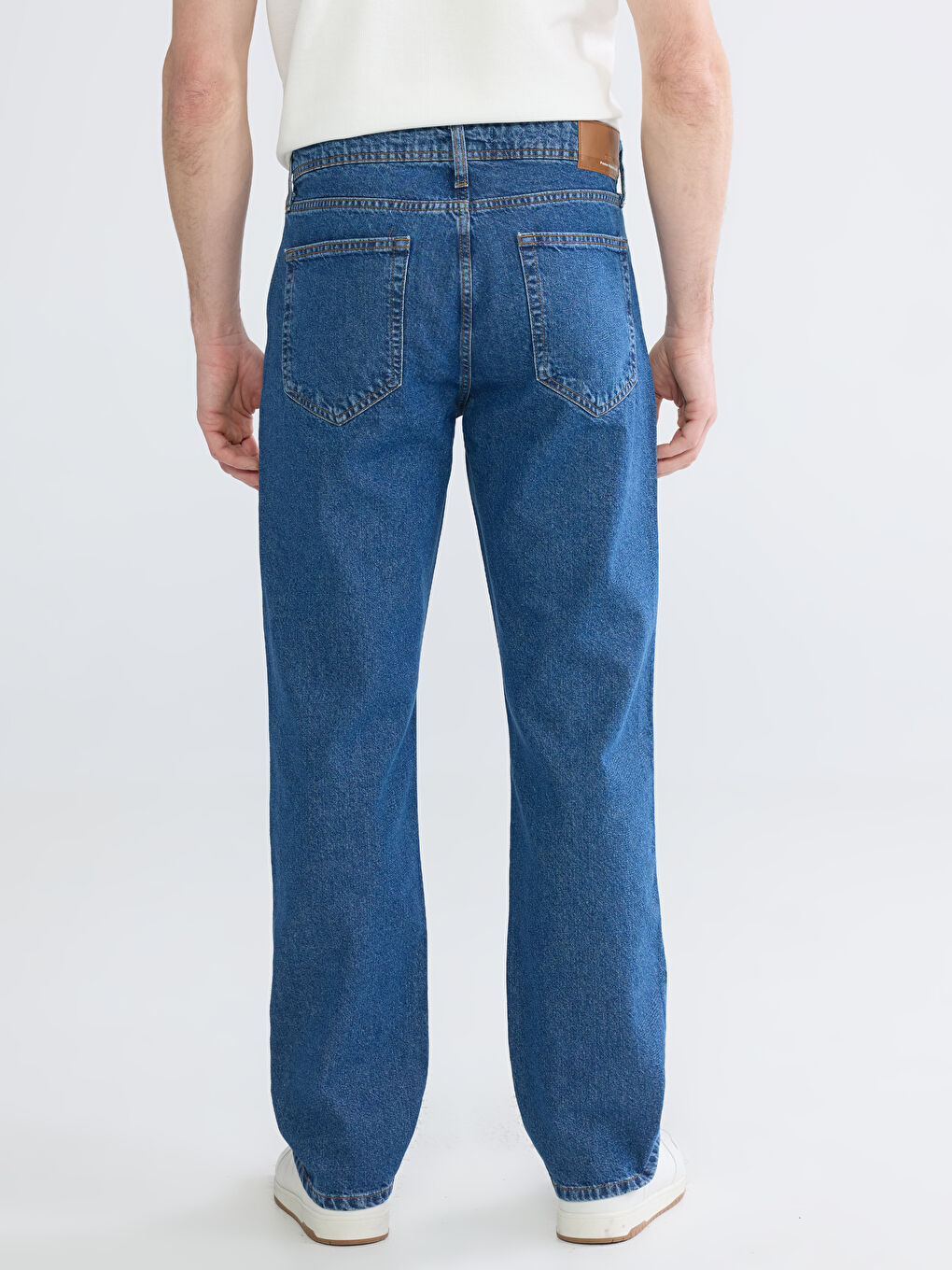 İndigo 790 Rahat Kalıp Erkek Jean Pantolon-3