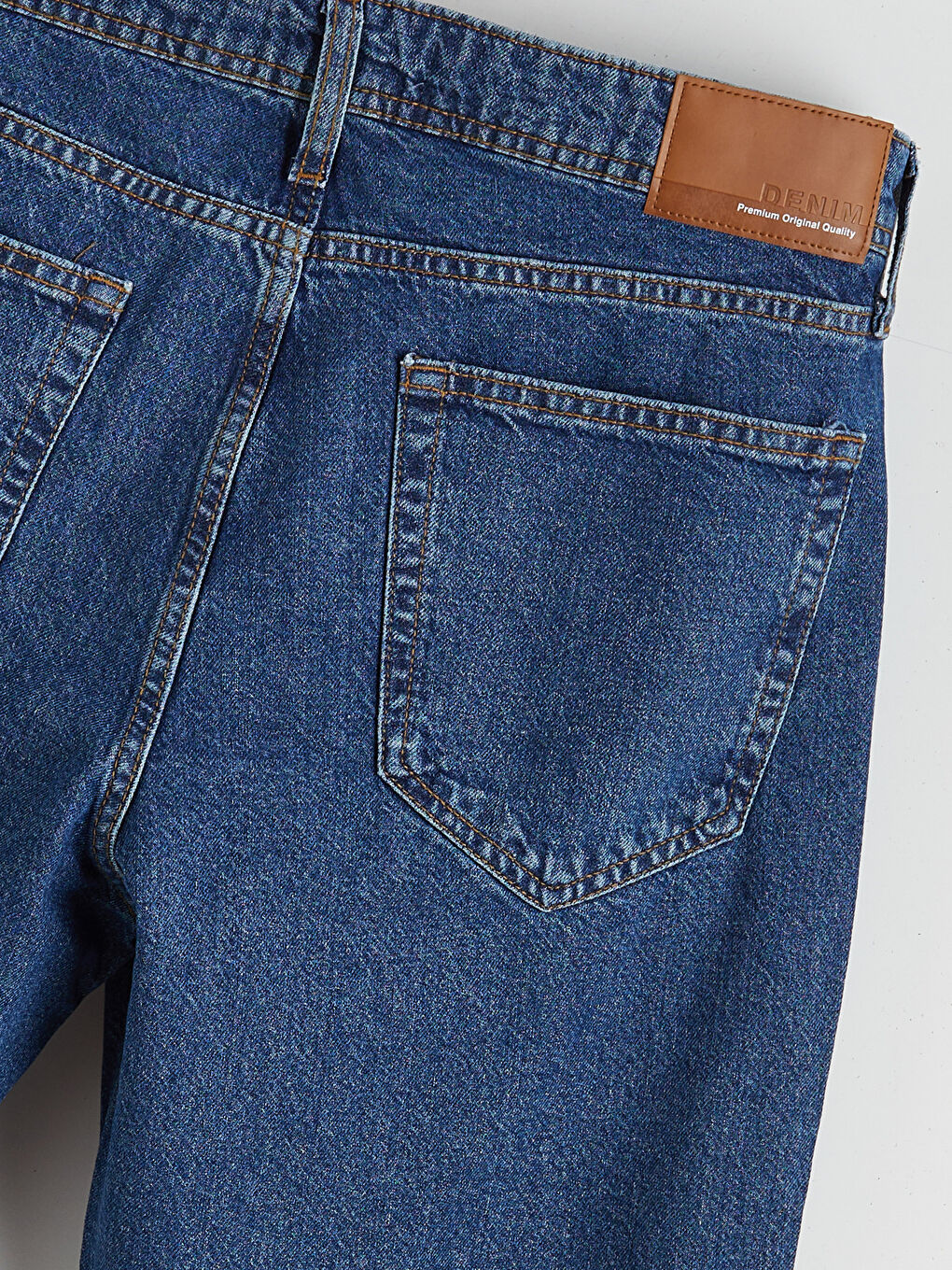 İndigo 790 Rahat Kalıp Erkek Jean Pantolon-5