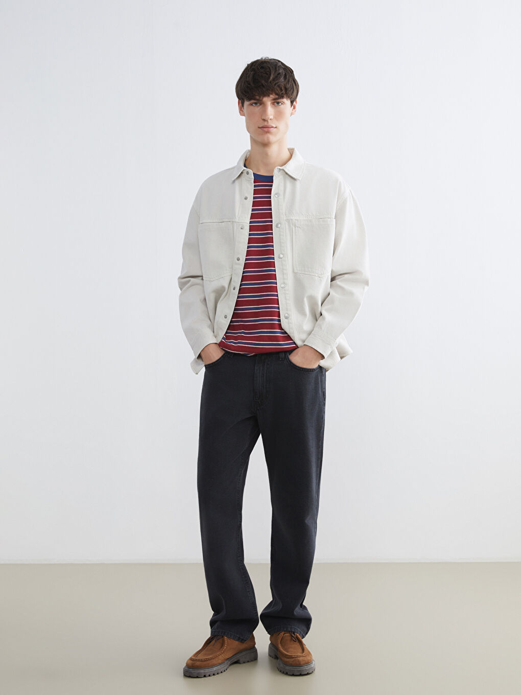 Gri 790 Relax Fit Erkek Jean Pantolon