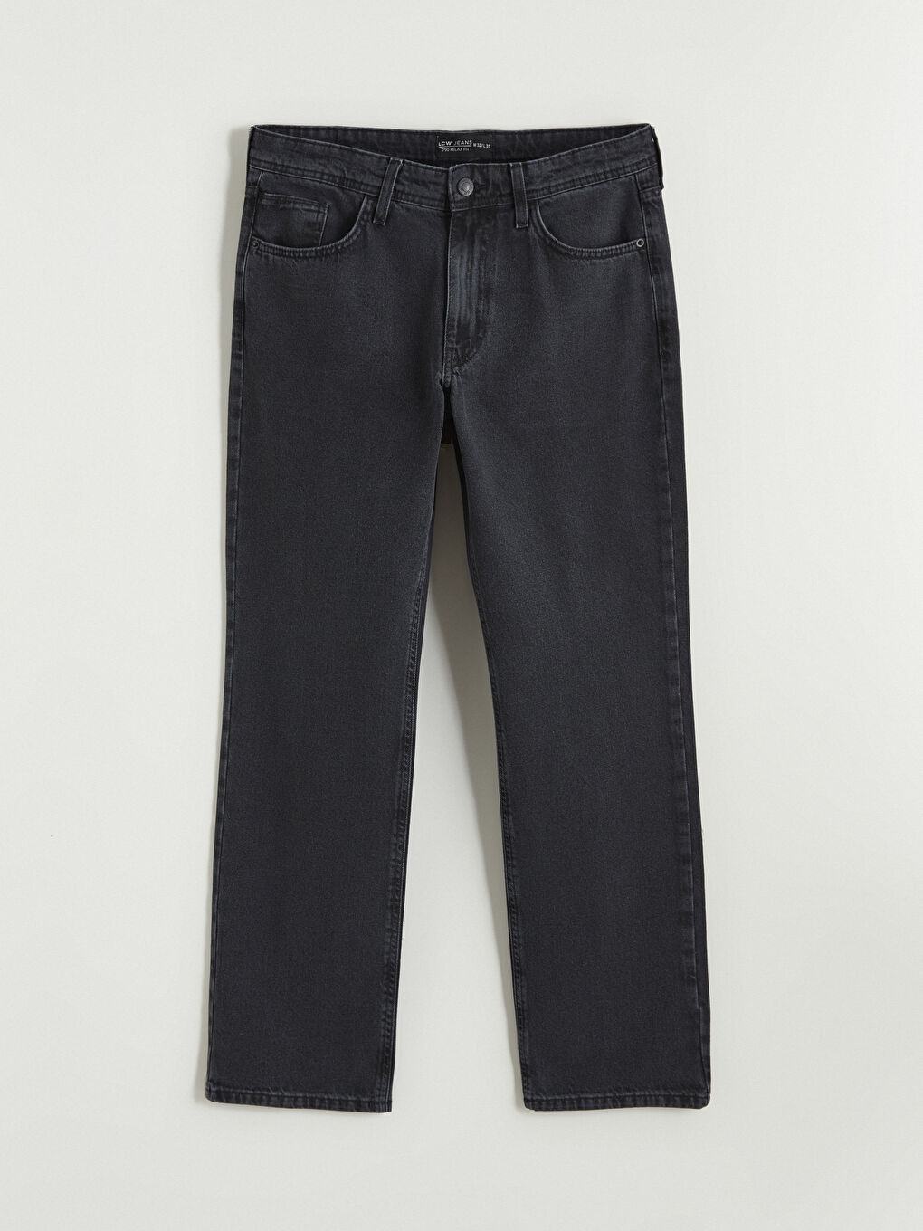 Gri 790 Relax Fit Erkek Jean Pantolon-5