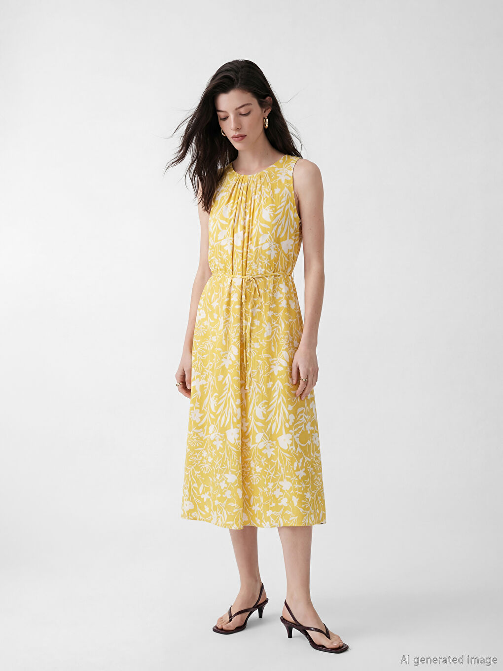 Robe JAUNE Femme