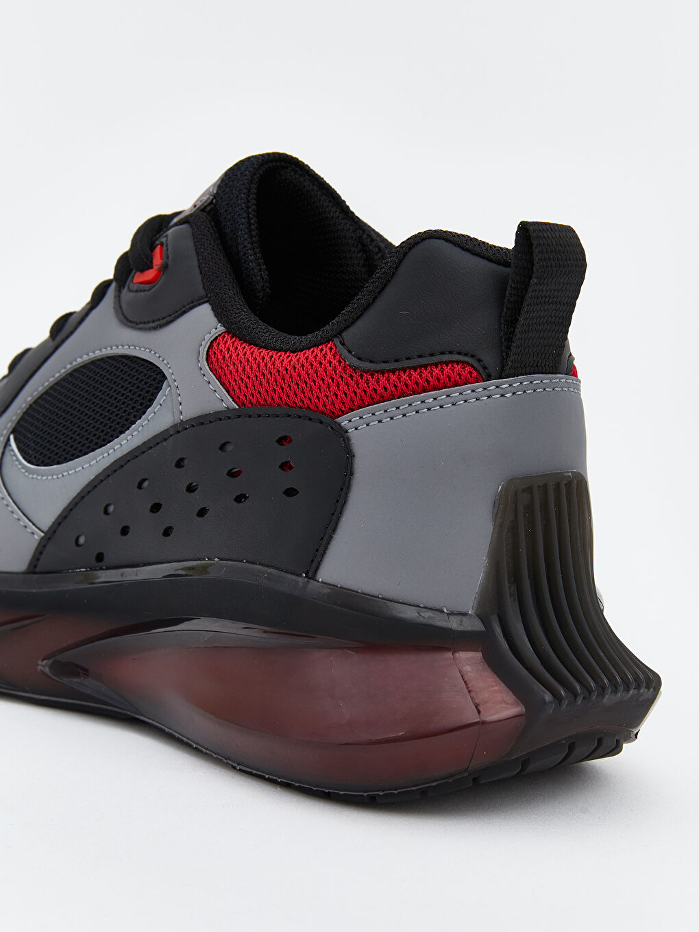 Siyah Bağcıklı Erkek Çocuk Spor Ayakkabı-4