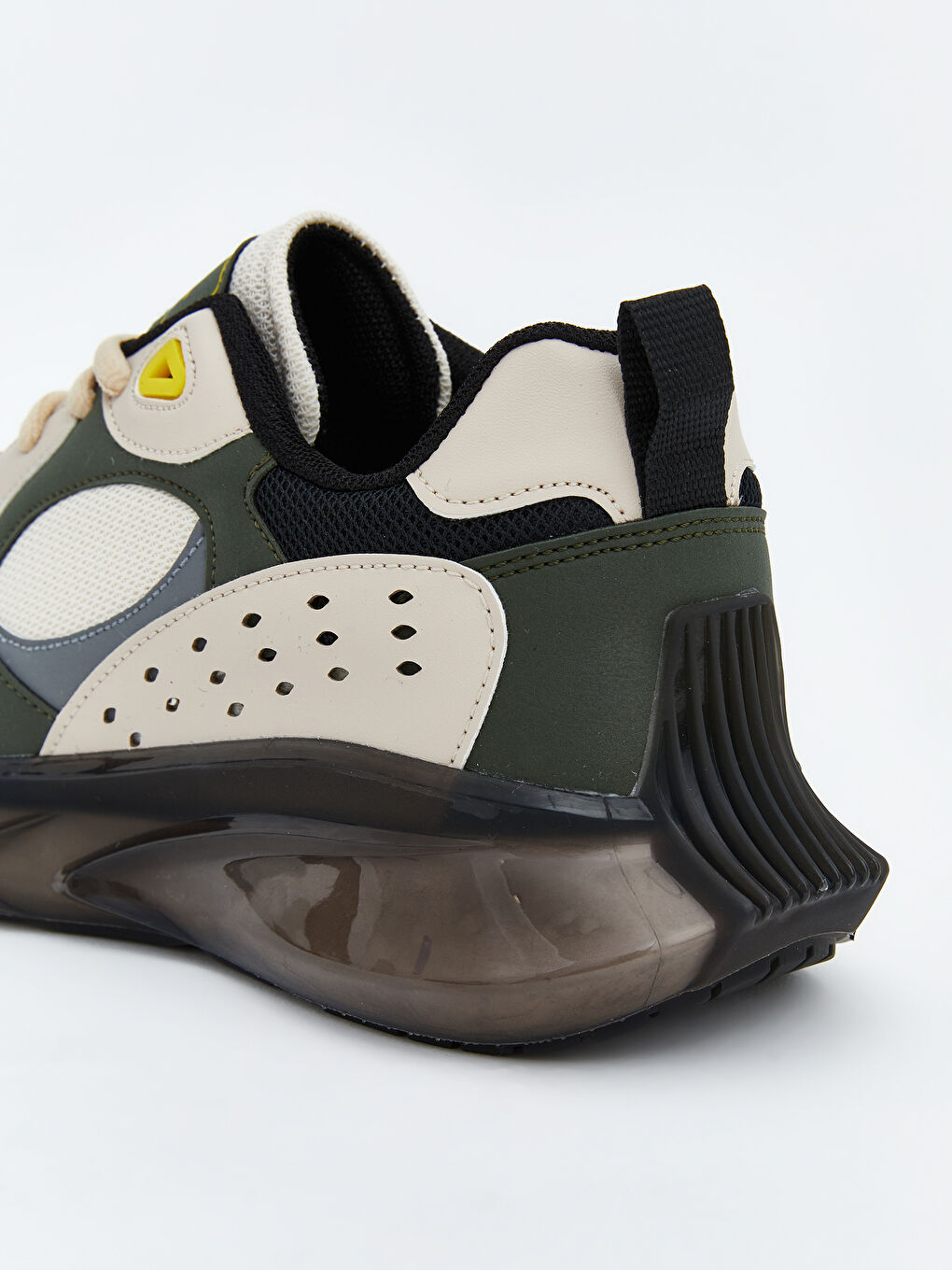 Bej Bağcıklı Erkek Çocuk Spor Ayakkabı-4