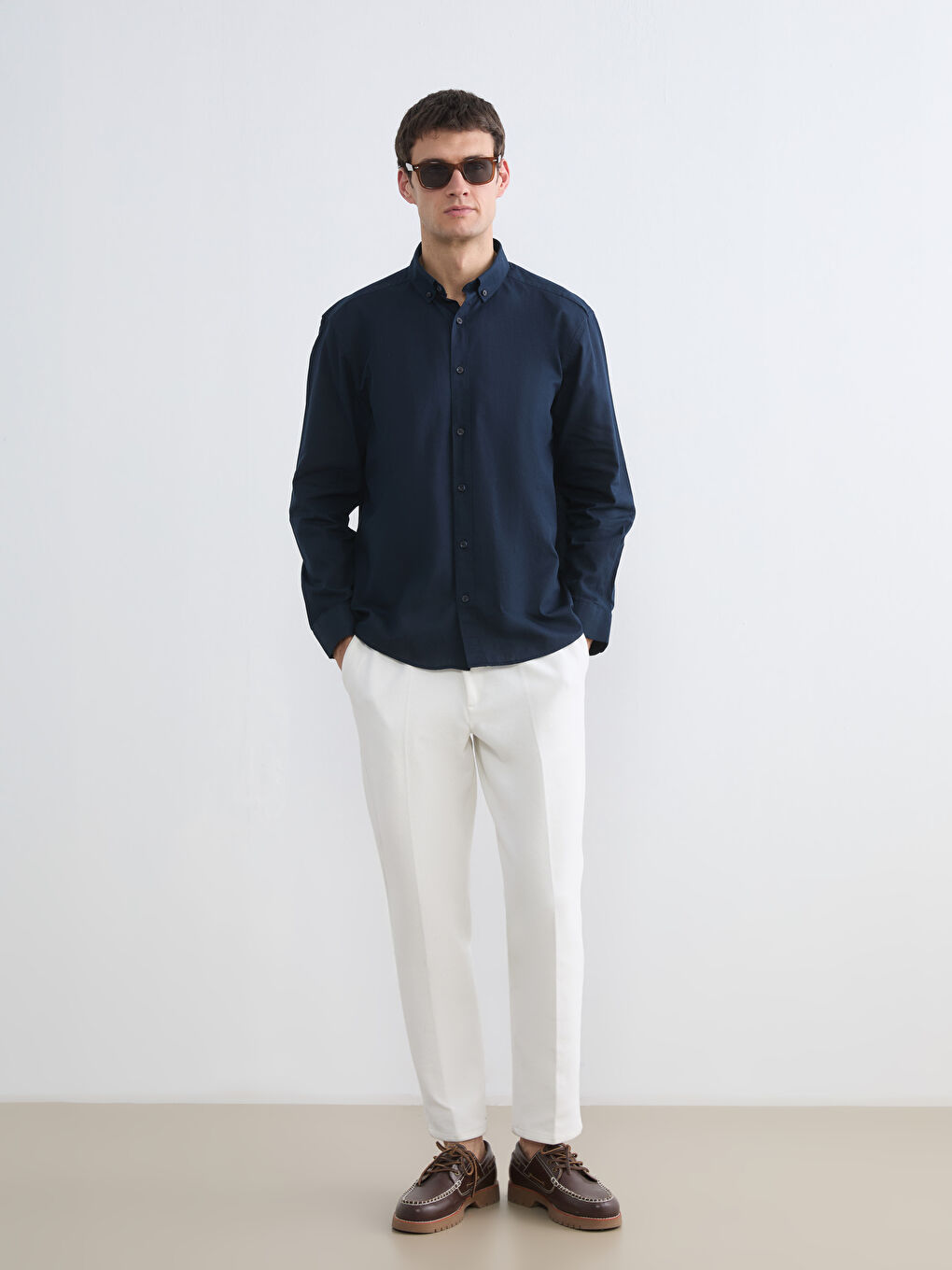 Man NAVY Shirt-1