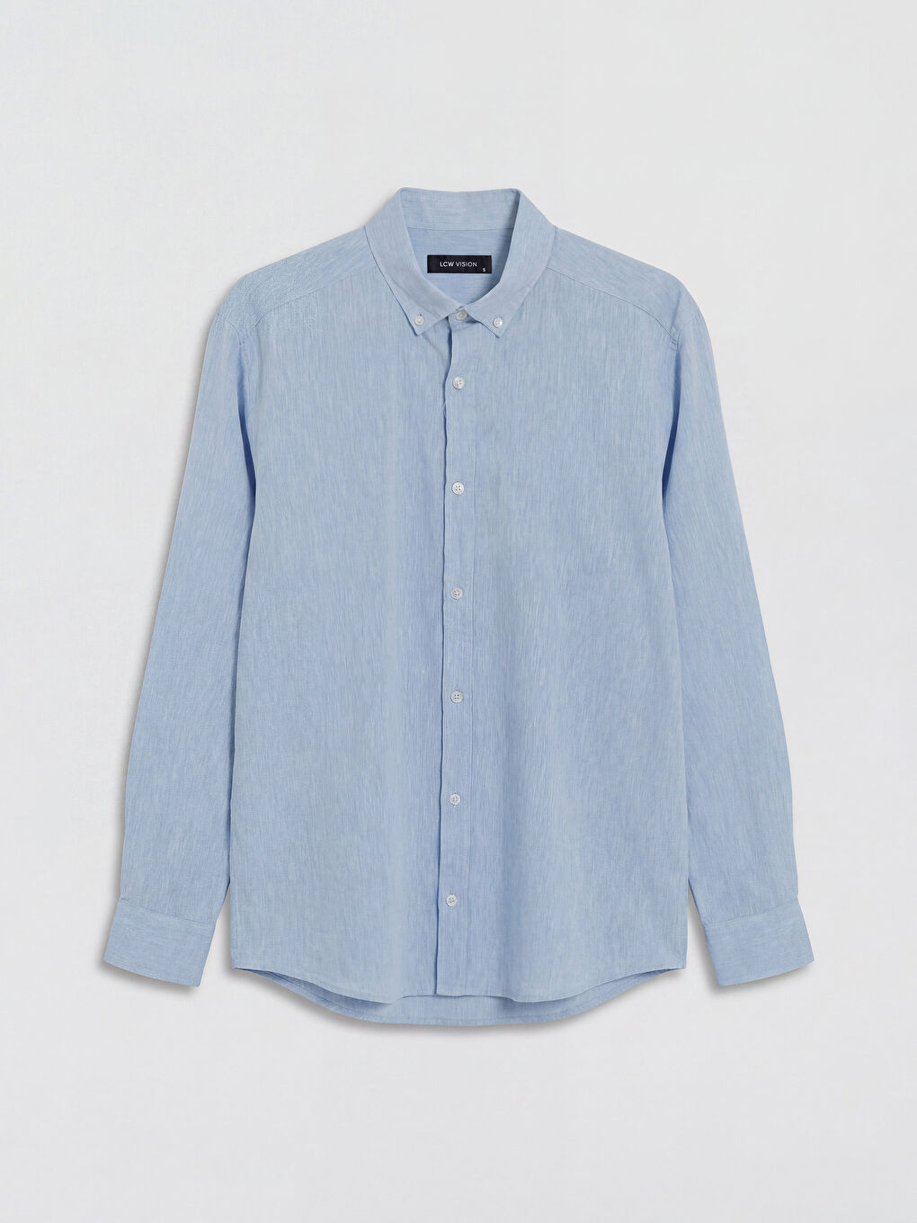 Mavi Regular Fit Keten Karışımlı Erkek Gömlek