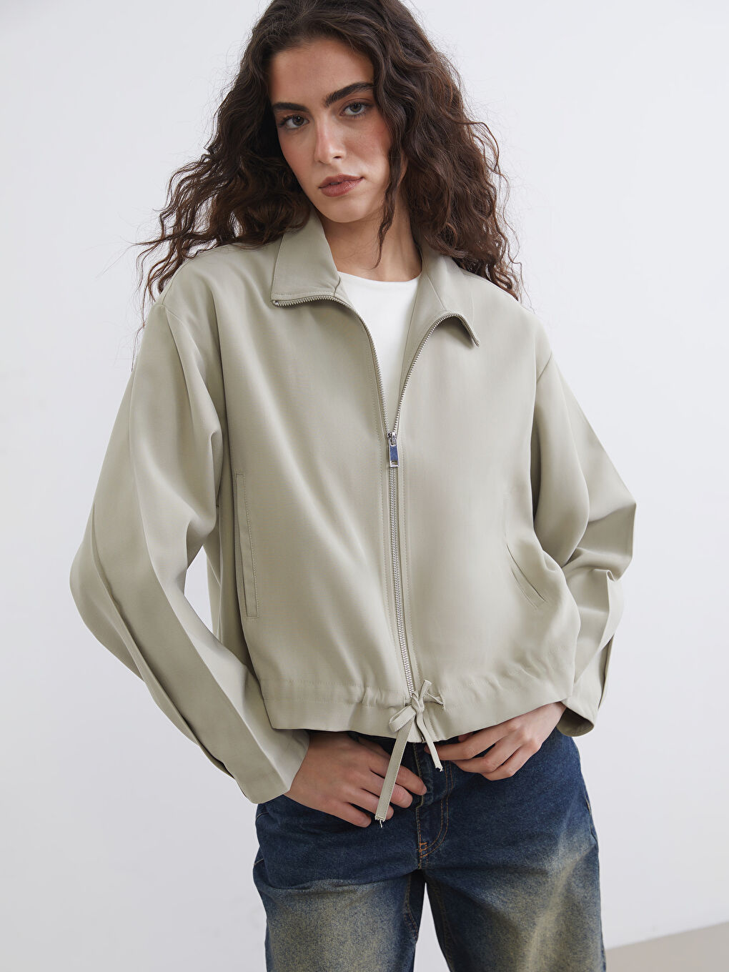 Frau KHAKI Jacke