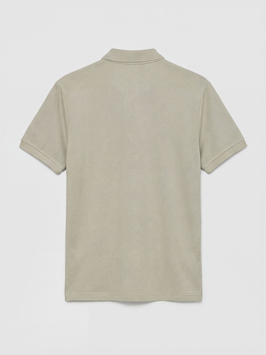 Yeşil Standart Fit Polo Yaka Selanik Erkek Tişört-1