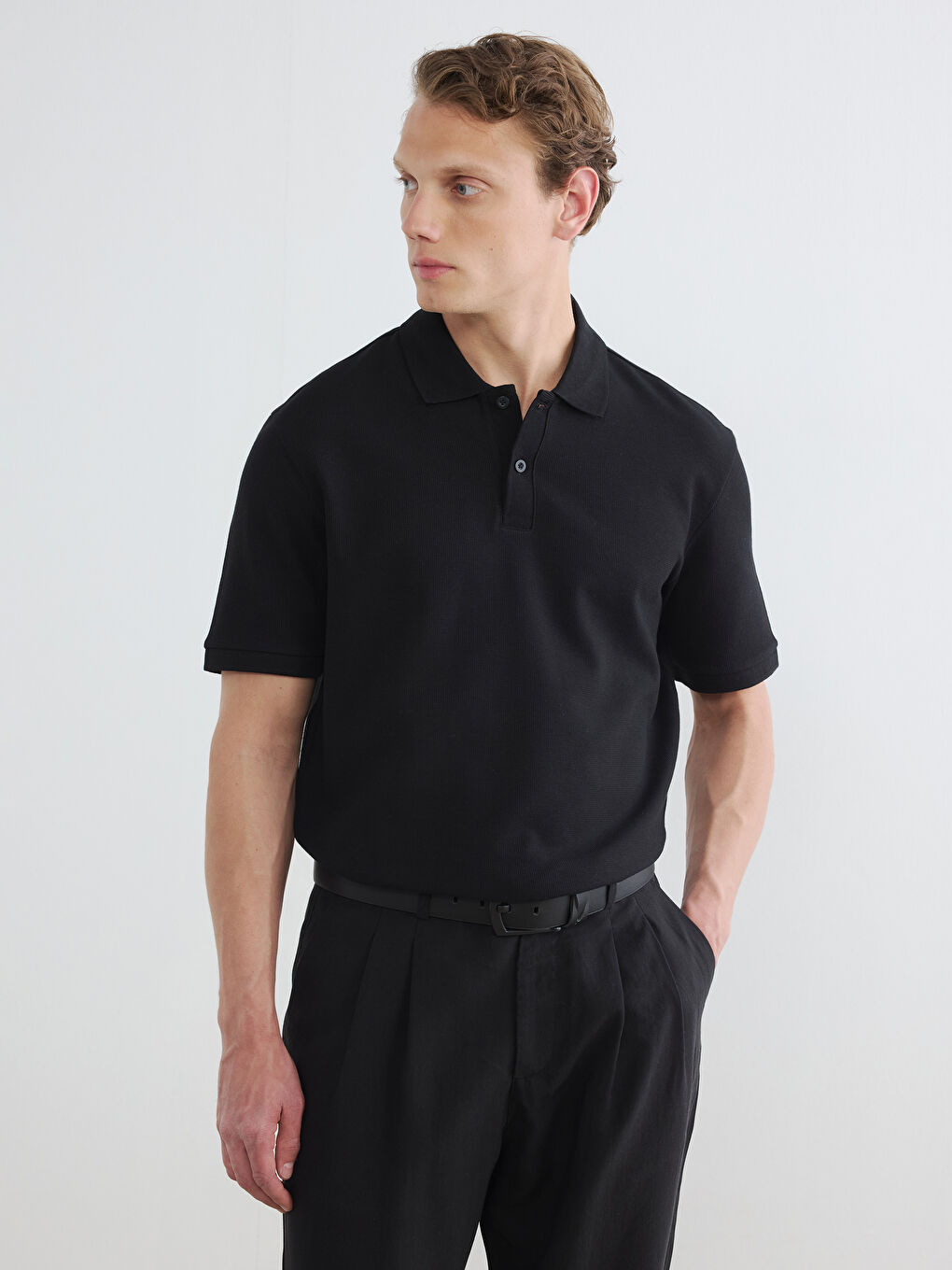 Mann SCHWARZ T-shirt