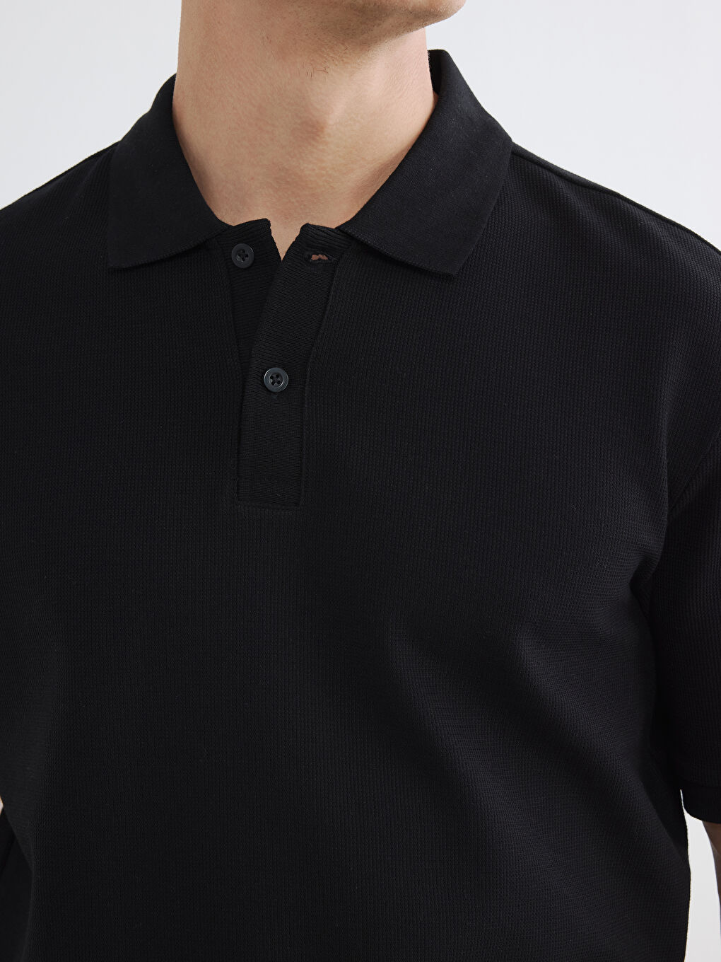 Mann SCHWARZ T-shirt-2