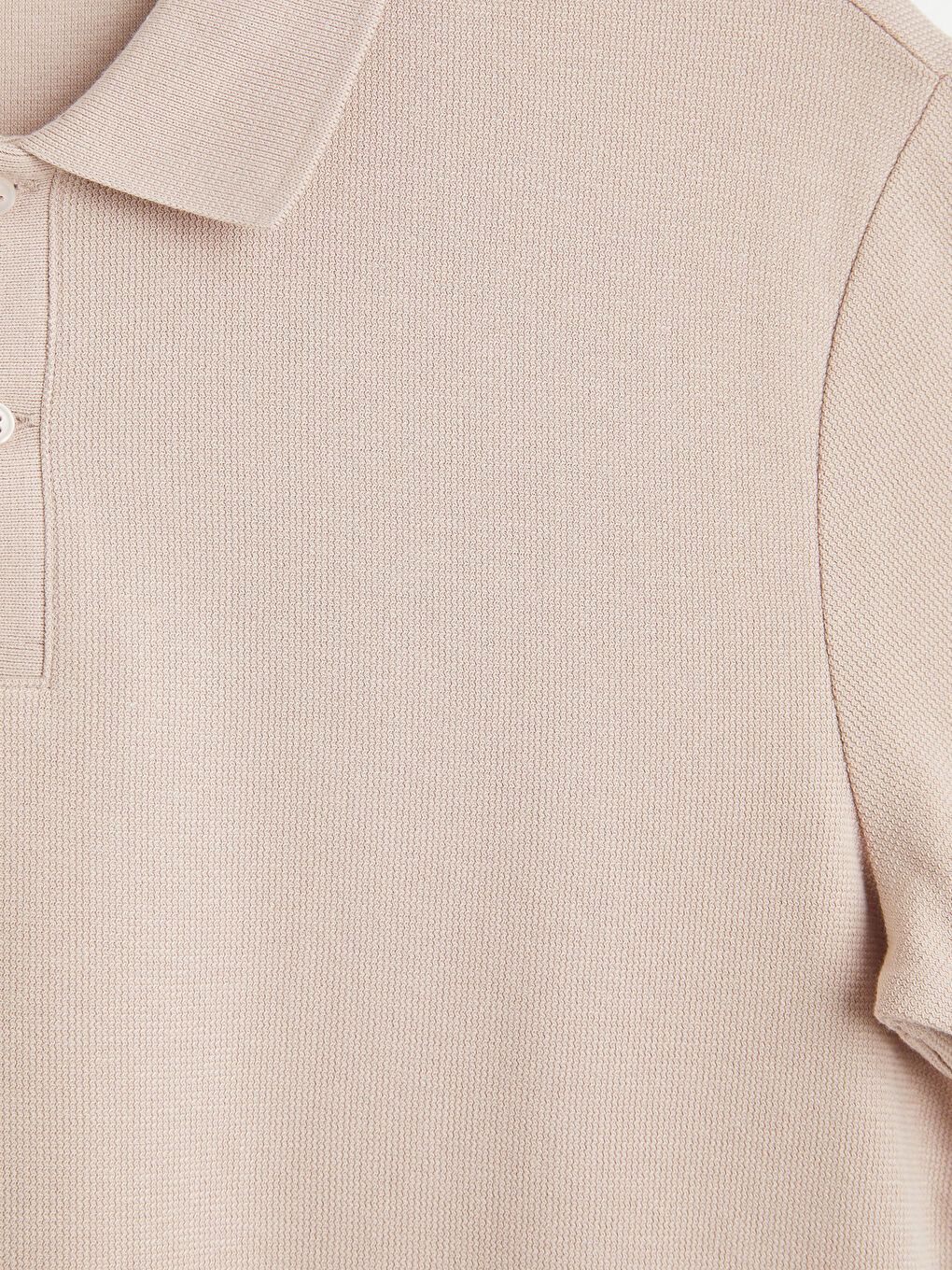 Pembe Polo Yaka Erkek Tişört-2