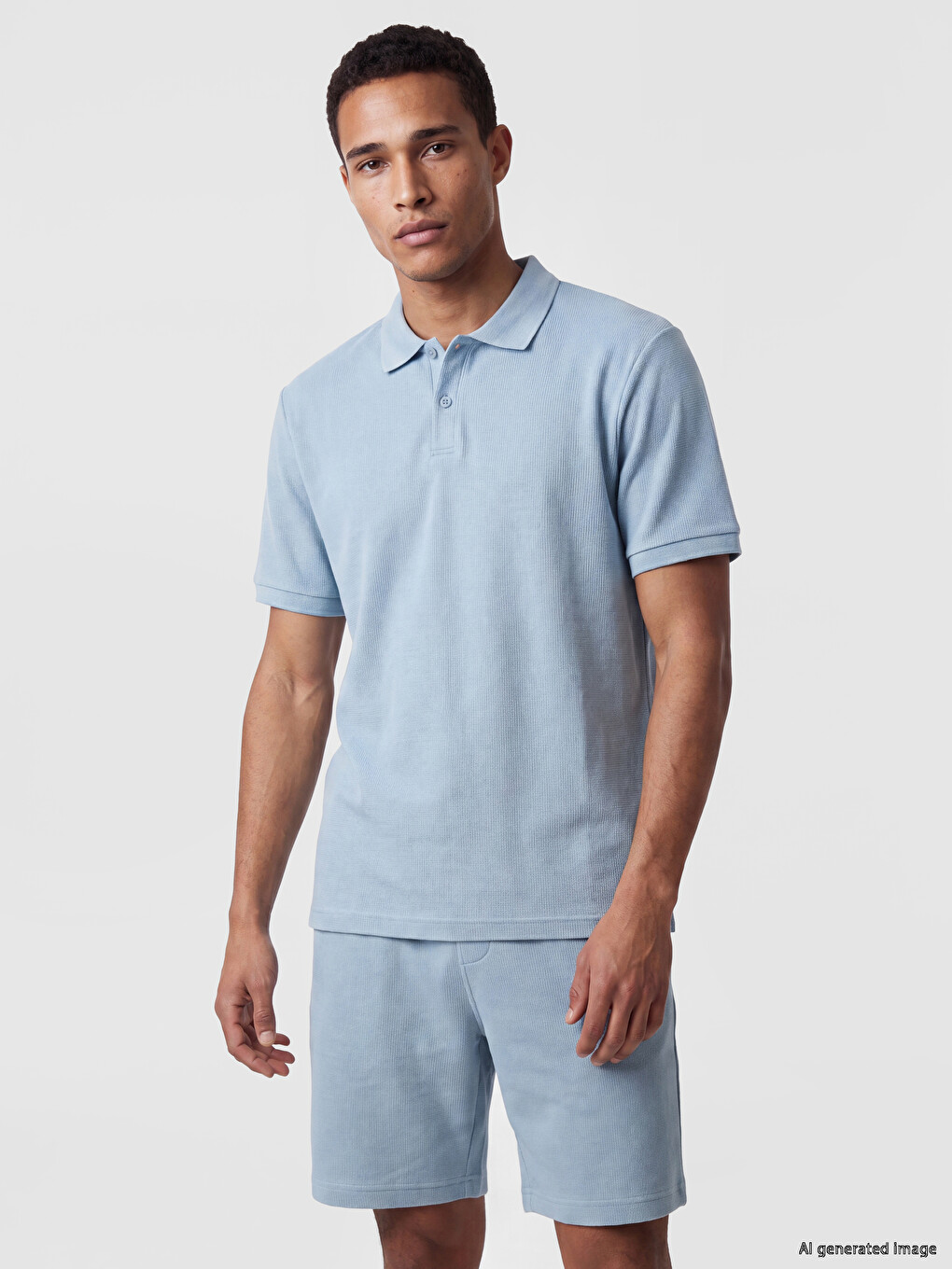 T-shirt Për Meshkuj Me Jakë Polo-1